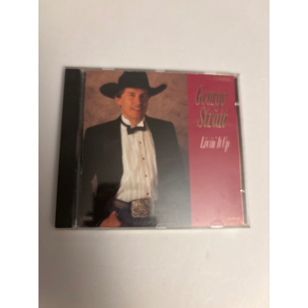 George Strait Livin It Up CD Country Music Album